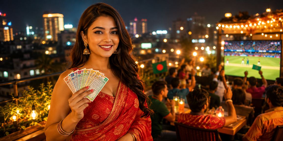 ঢাকায় রাতের ক্রিকেট বেটিং মার্কেটের ছবি